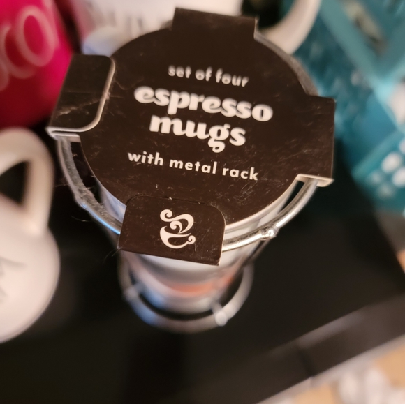 Adorable Fall themed Espresso Mugs New - Picture 3 of 3